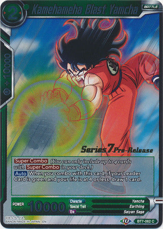 Kamehameha Blast Yamcha (BT7-062_PR) [Assault of the Saiyans Prerelease Promos] | Tables and Towers