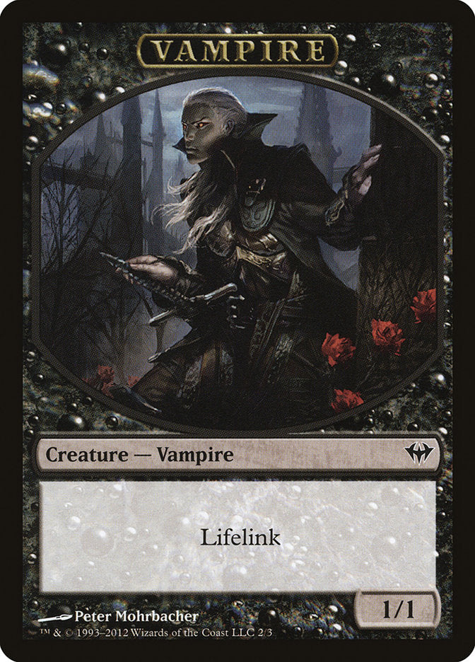 Vampire Token [Dark Ascension Tokens] | Tables and Towers