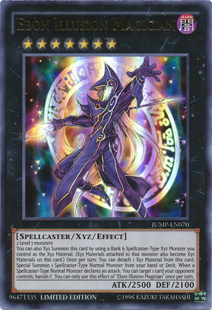 Ebon Illusion Magician [JUMP-EN070] Ultra Rare | Tables and Towers