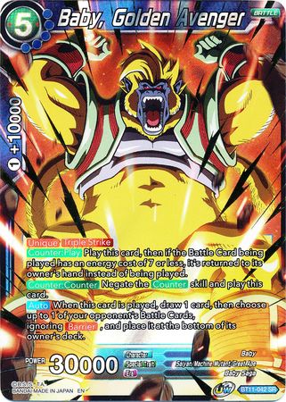 Baby, Golden Avenger (BT11-042) [Vermilion Bloodline 2nd Edition] | Tables and Towers