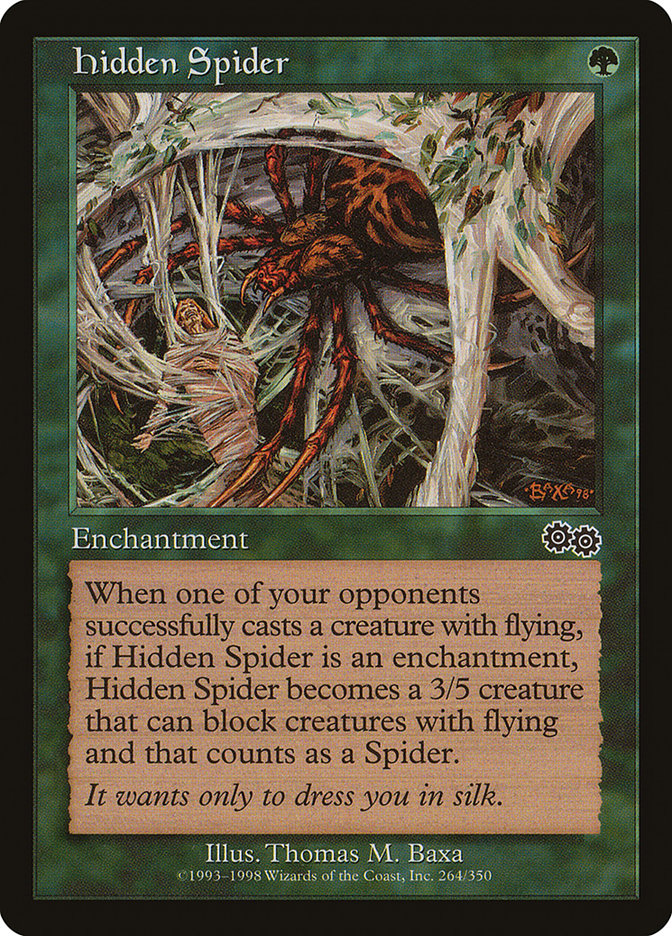 Hidden Spider [Urza's Saga] | Tables and Towers