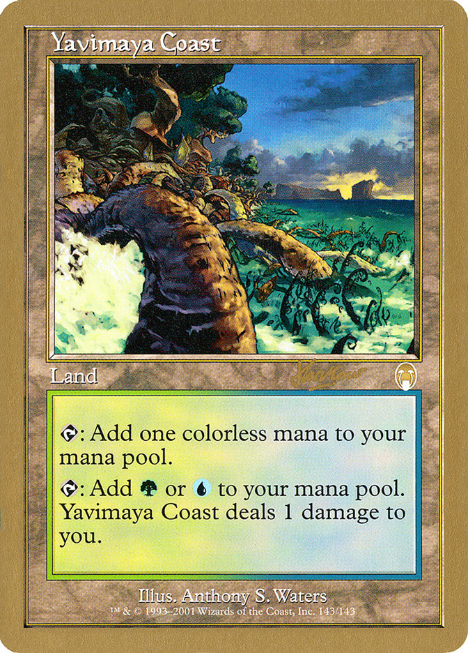 Yavimaya Coast (Sim Han How) [World Championship Decks 2002] | Tables and Towers