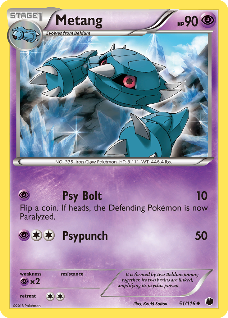 Metang (51/116) [Black & White: Plasma Freeze] | Tables and Towers