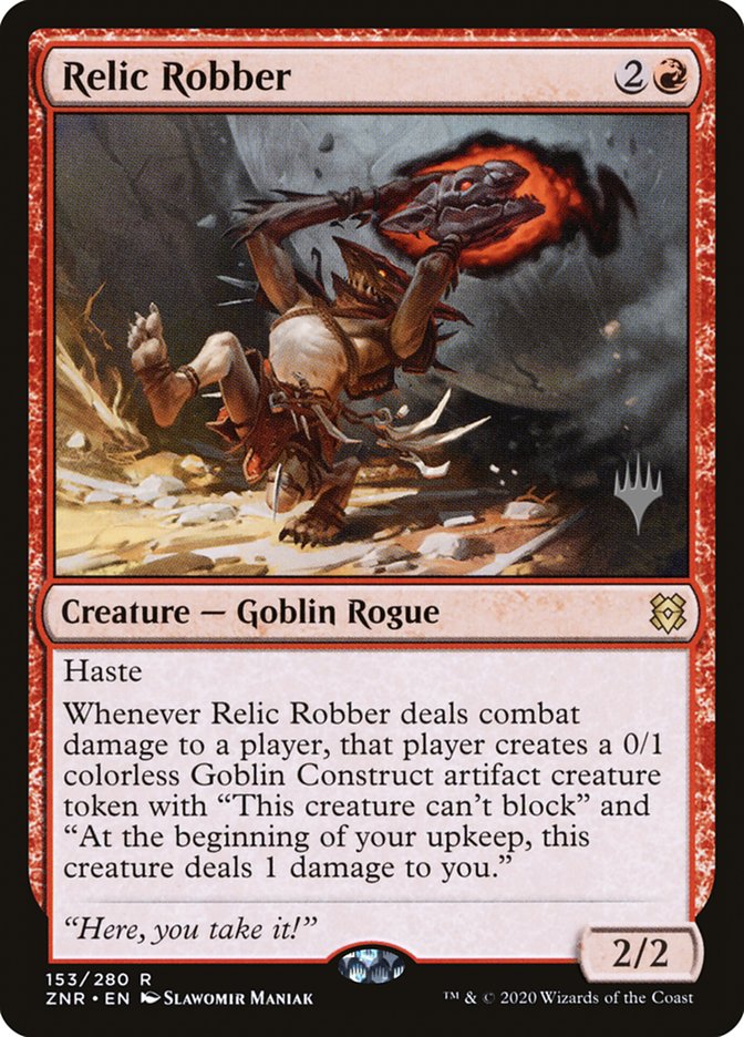 Relic Robber (Promo Pack) [Zendikar Rising Promos] | Tables and Towers