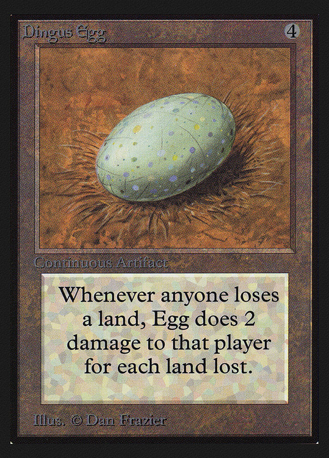 Dingus Egg [International Collectors' Edition] | Tables and Towers