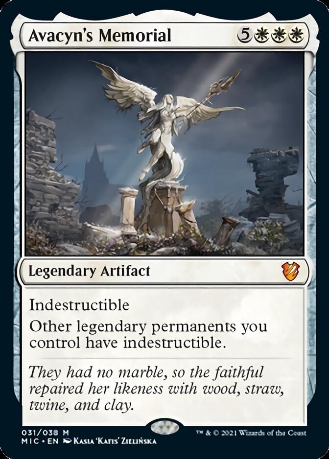 Avacyn's Memorial [Innistrad: Midnight Hunt Commander] | Tables and Towers