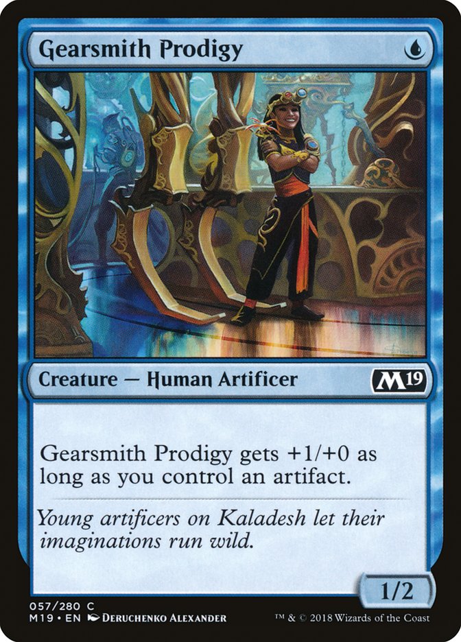 Gearsmith Prodigy [Core Set 2019] | Tables and Towers