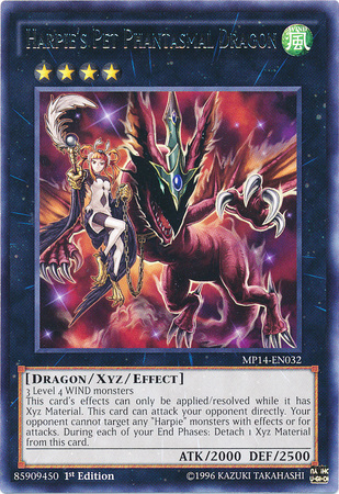 Harpie's Pet Phantasmal Dragon [MP14-EN032] Rare | Tables and Towers