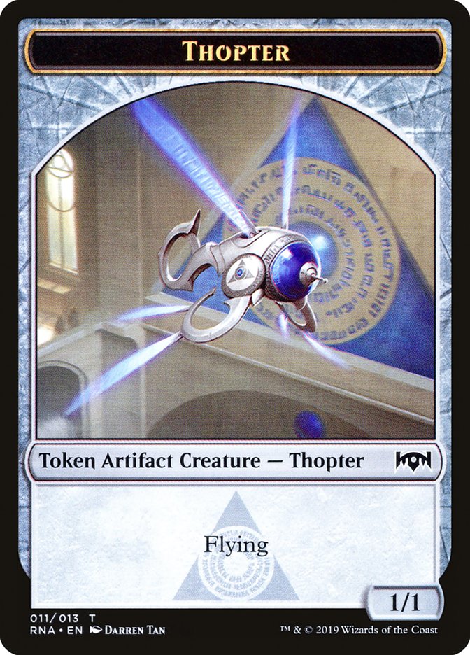 Thopter Token [Ravnica Allegiance Tokens] | Tables and Towers