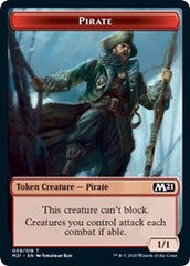 Pirate // Weird Double-Sided Token [Core Set 2021 Tokens] | Tables and Towers