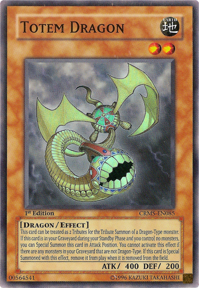 Totem Dragon [CRMS-EN085] Super Rare | Tables and Towers