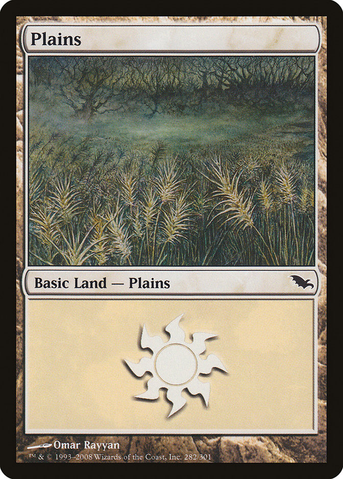 Plains (282) [Shadowmoor] | Tables and Towers