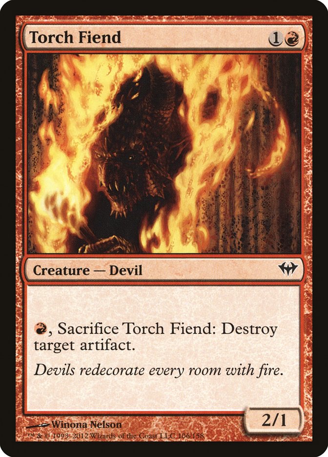 Torch Fiend [Dark Ascension] | Tables and Towers