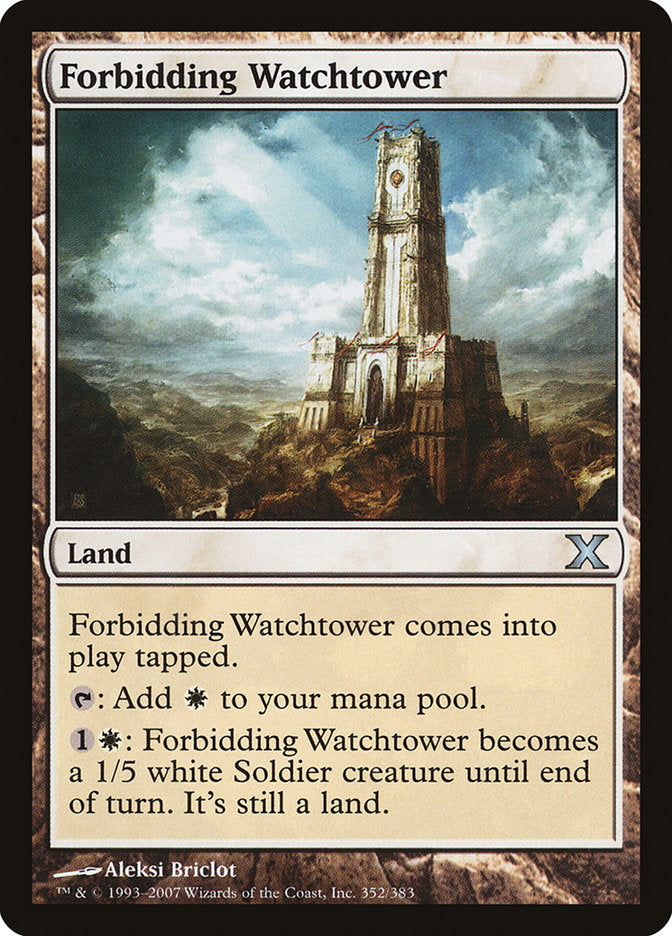 Forbidding Watchtower [Tenth Edition] | Tables and Towers