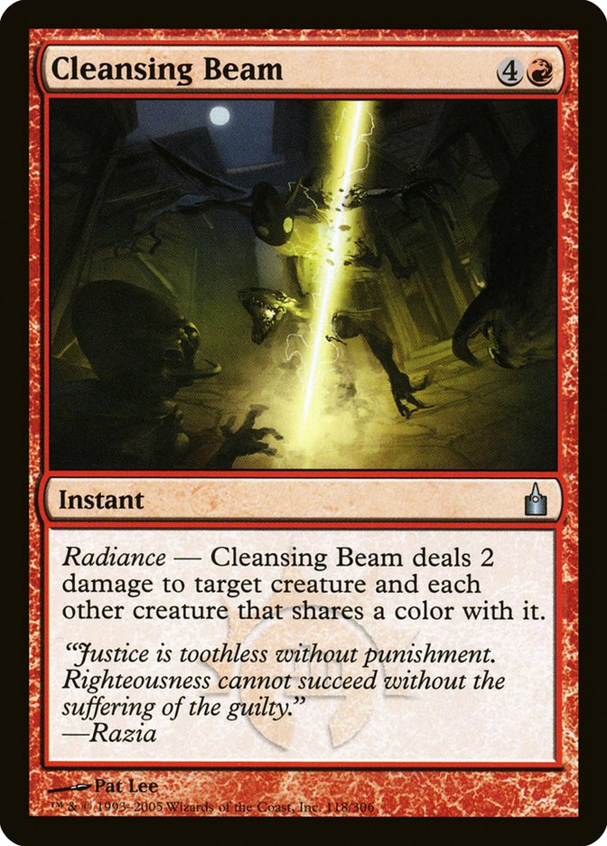 Cleansing Beam [Ravnica: City of Guilds] | Tables and Towers