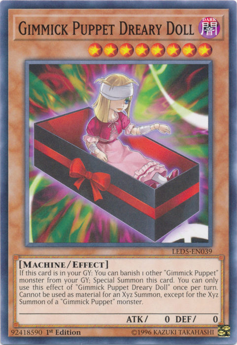 Gimmick Puppet Dreary Doll [LED5-EN039] Common | Tables and Towers