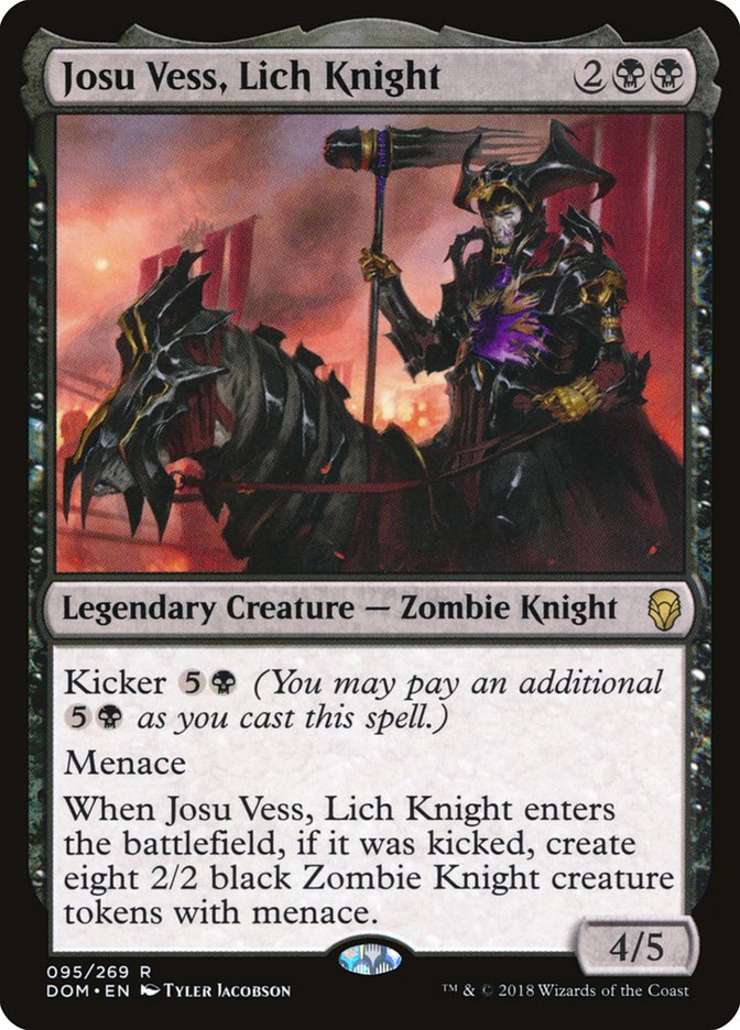 Josu Vess, Lich Knight [Dominaria] | Tables and Towers