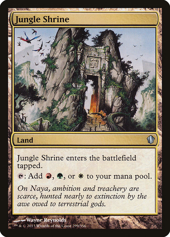 Jungle Shrine [Commander 2013] | Tables and Towers