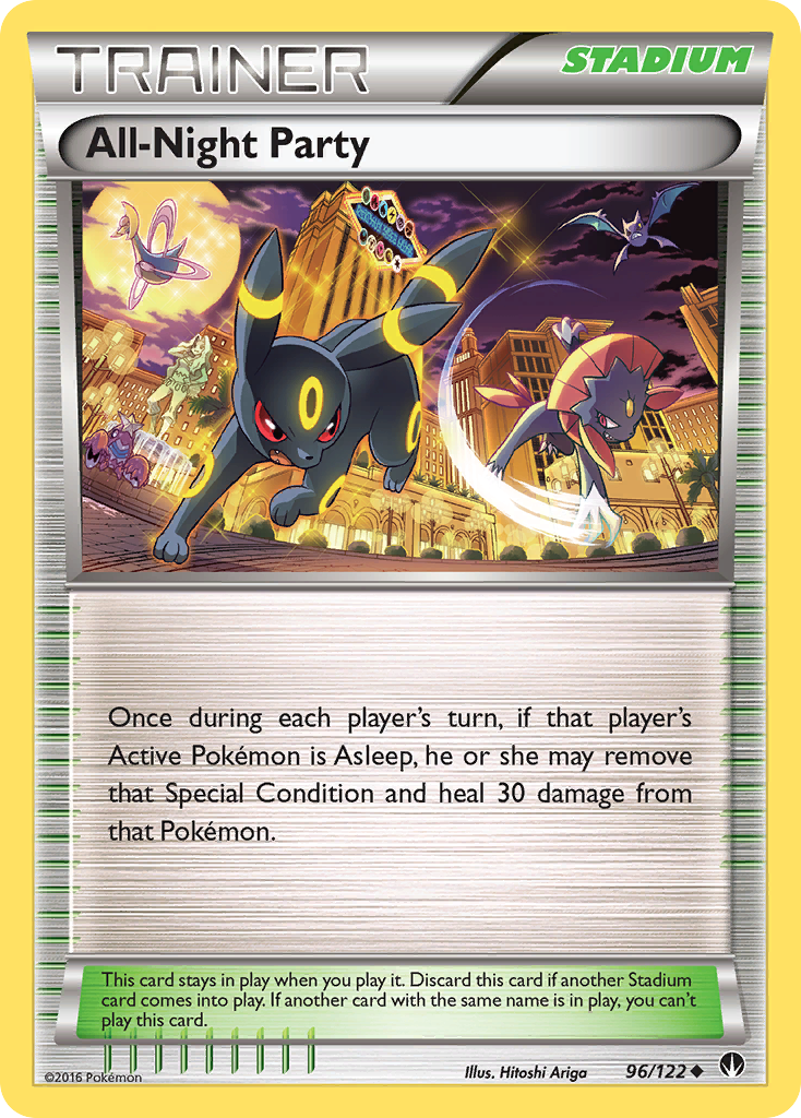 All-Night Party (96/122) [XY: BREAKpoint] | Tables and Towers