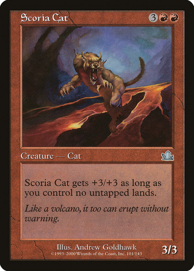 Scoria Cat [Prophecy] | Tables and Towers