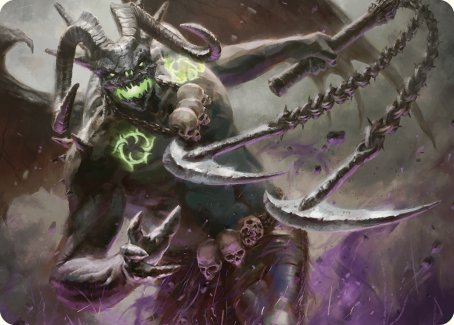 Archfiend of Despair Art Card [Commander Masters Art Series] | Tables and Towers