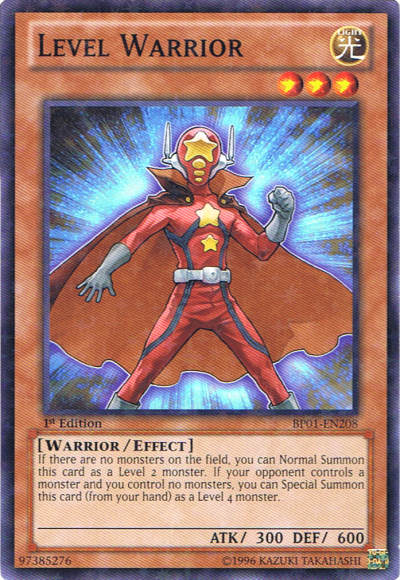 Level Warrior [BP01-EN208] Starfoil Rare | Tables and Towers