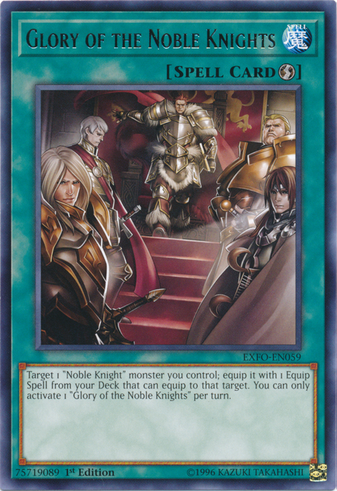 Glory of the Noble Knights [EXFO-EN059] Rare | Tables and Towers