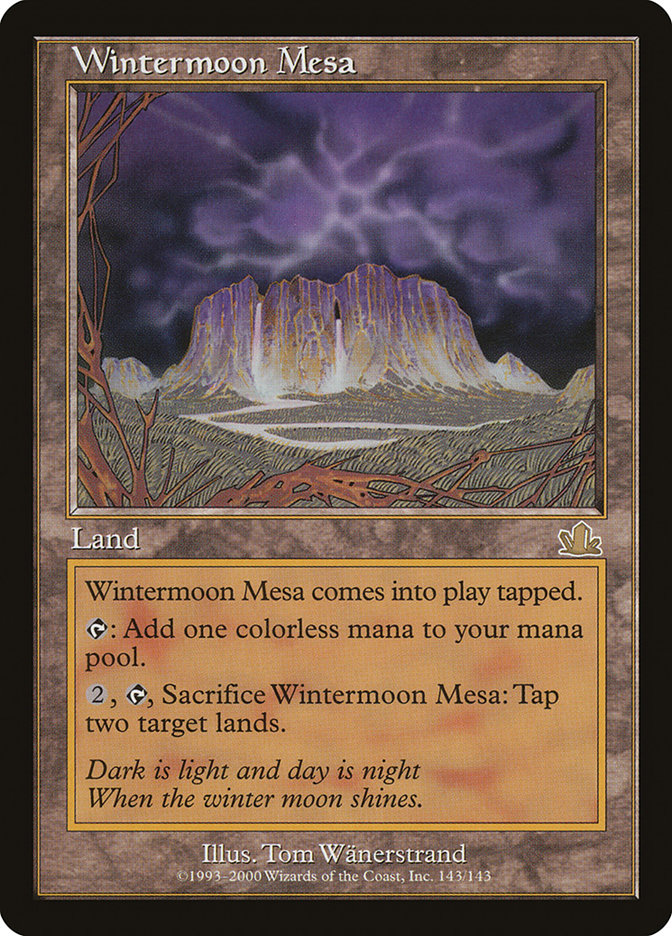 Wintermoon Mesa [Prophecy] | Tables and Towers