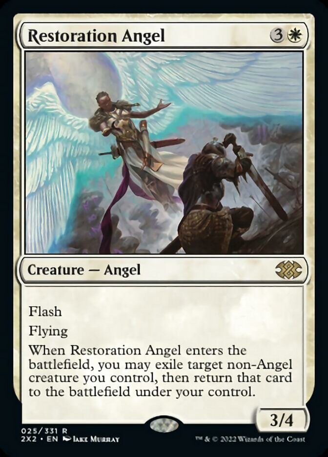 Restoration Angel [Double Masters 2022] | Tables and Towers