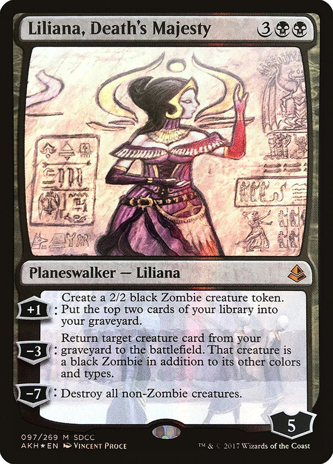 Liliana, Death's Majesty [San Diego Comic-Con 2017] | Tables and Towers