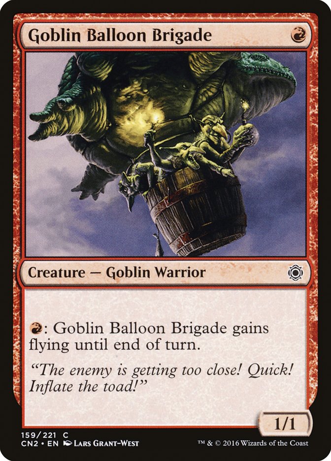 Goblin Balloon Brigade [Conspiracy: Take the Crown] | Tables and Towers