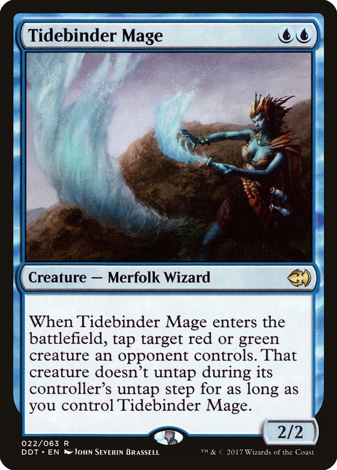 Tidebinder Mage [Duel Decks: Merfolk vs. Goblins] | Tables and Towers