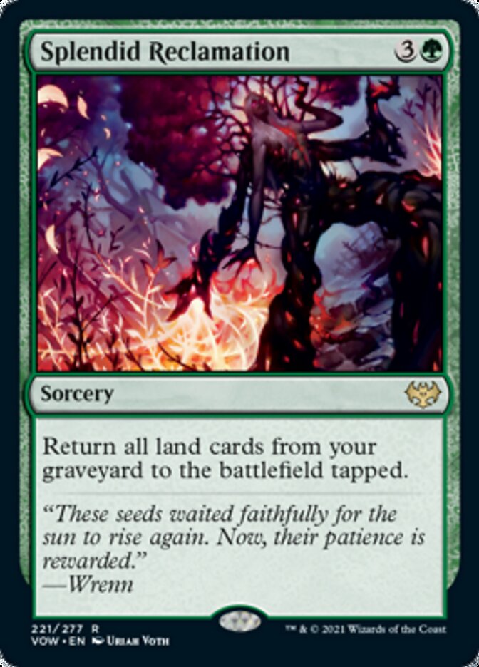 Splendid Reclamation [Innistrad: Crimson Vow] | Tables and Towers