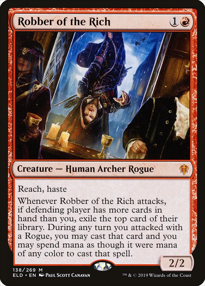 Robber of the Rich [Throne of Eldraine] | Tables and Towers