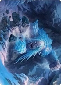 Icehide Troll Art Card [Kaldheim Art Series] | Tables and Towers