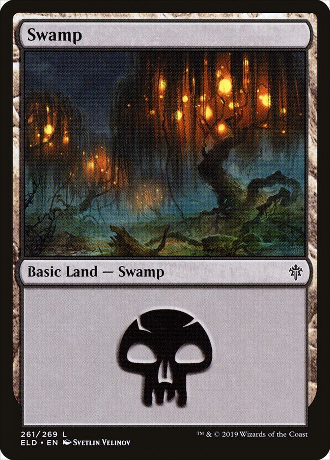 Swamp (261) [Throne of Eldraine] | Tables and Towers