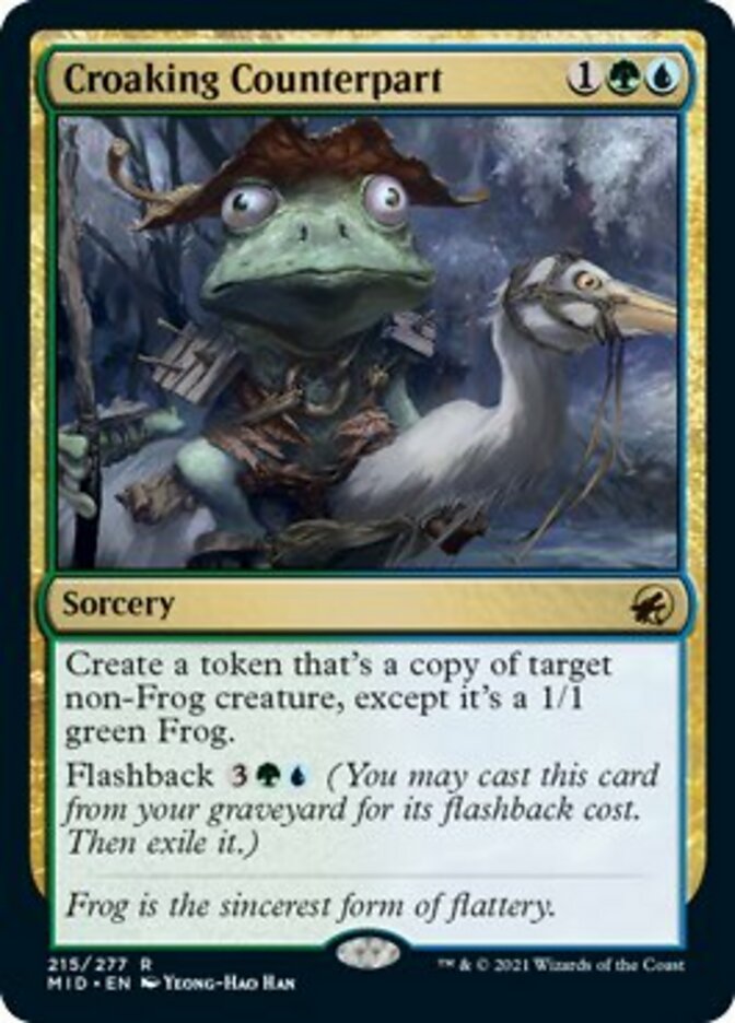 Croaking Counterpart [Innistrad: Midnight Hunt] | Tables and Towers