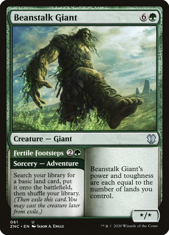 Beanstalk Giant [Zendikar Rising Commander] | Tables and Towers