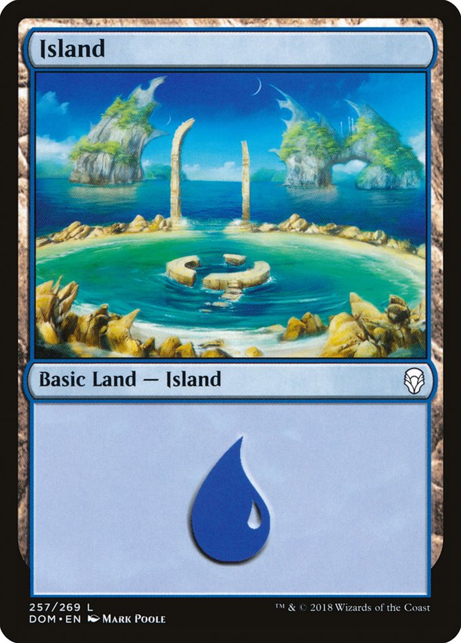 Island (257) [Dominaria] | Tables and Towers