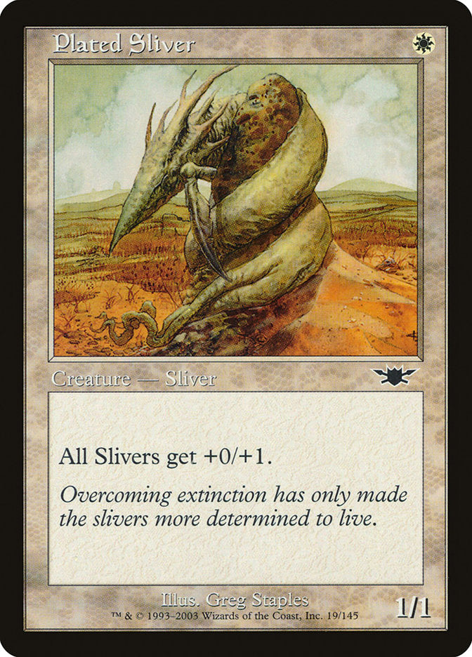 Plated Sliver [Legions] | Tables and Towers