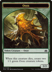 Ooze (016) // Ooze (017) Double-Sided Token [Planechase Anthology Tokens] | Tables and Towers