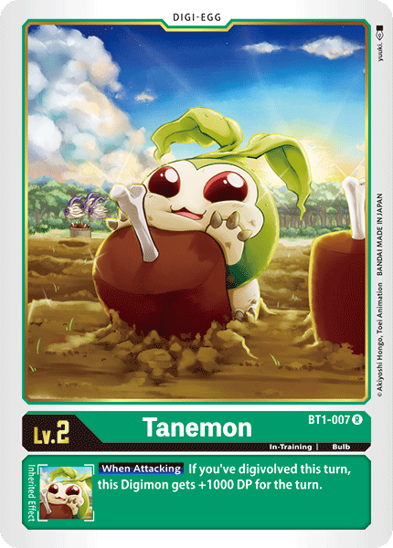 Tanemon [BT1-007] [Release Special Booster Ver.1.0] | Tables and Towers