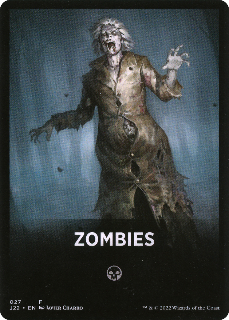 Zombies Theme Card [Jumpstart 2022 Front Cards] | Tables and Towers