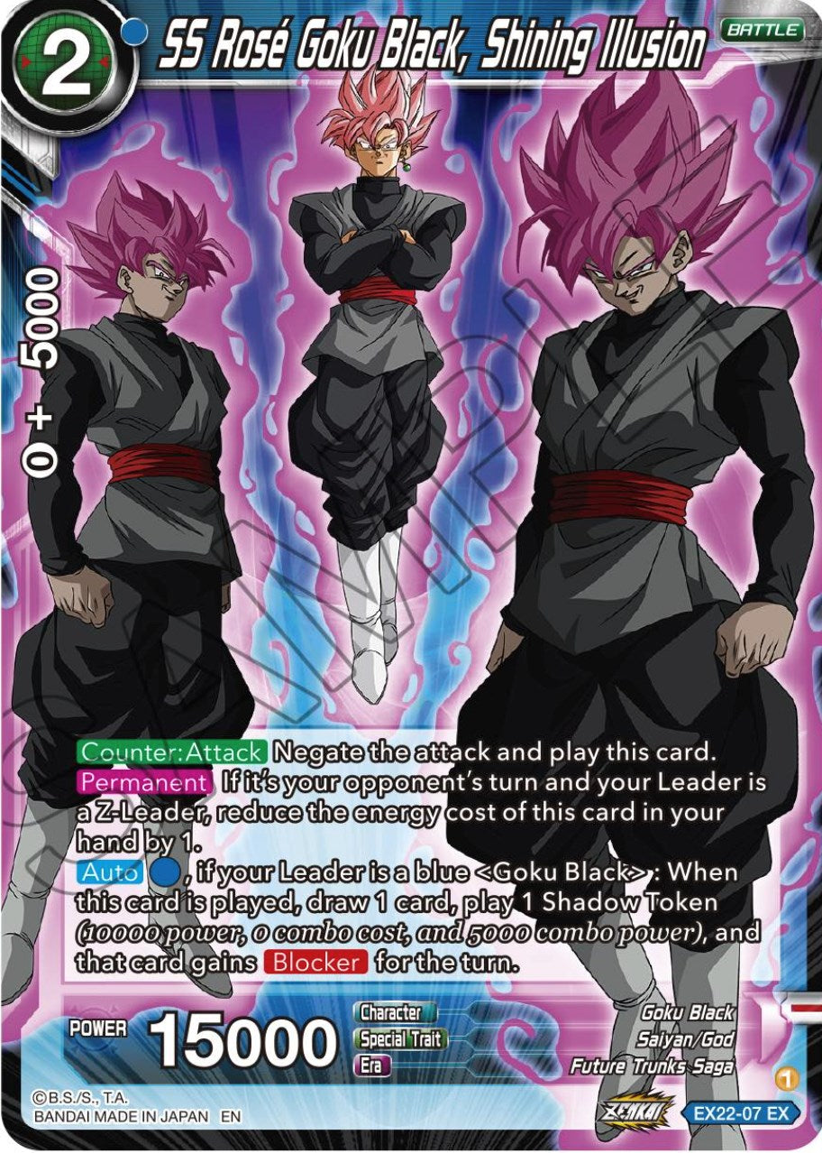 SS Rose Goku Black, Shining Illusion (EX22-07) [Ultimate Deck 2023] | Tables and Towers