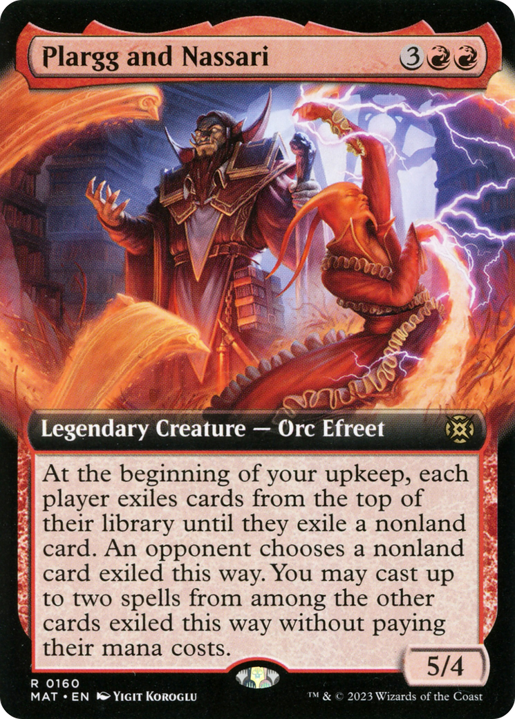 Plargg and Nassari (Extended Art) [March of the Machine: The Aftermath] | Tables and Towers
