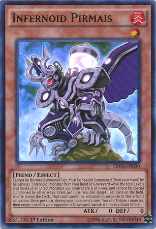 Infernoid Pirmais [CROS-EN030] Ultra Rare | Tables and Towers