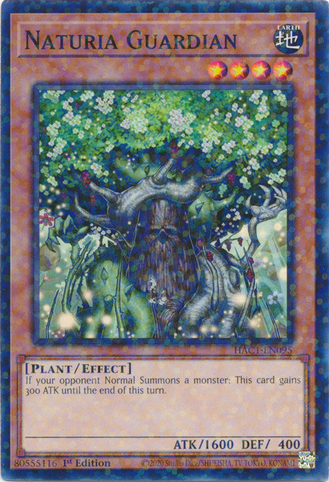 Naturia Guardian (Duel Terminal) [HAC1-EN095] Common | Tables and Towers