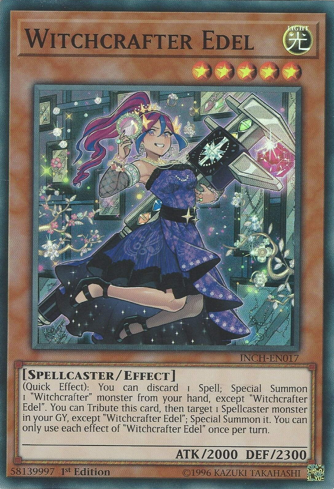 Witchcrafter Edel [INCH-EN017] Super Rare | Tables and Towers