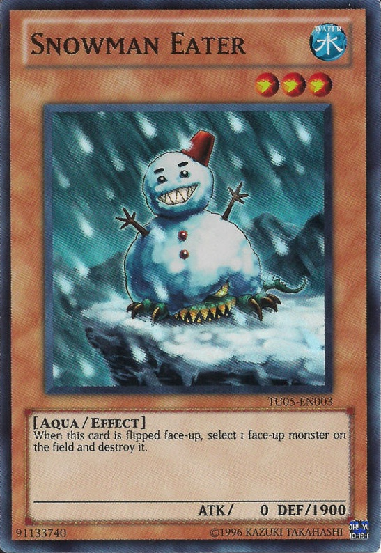 Snowman Eater [TU05-EN003] Super Rare | Tables and Towers