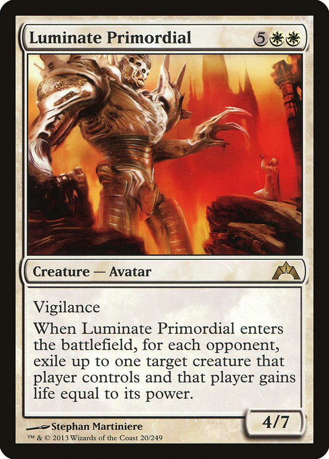 Luminate Primordial [Gatecrash] | Tables and Towers